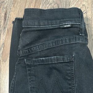 MOTHER Charcoal Denim Pants